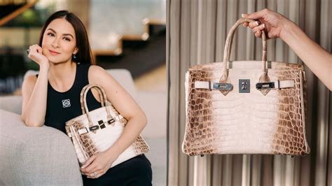 LOOK: Marian Rivera's New Himalayan Hermes Birkin Bag